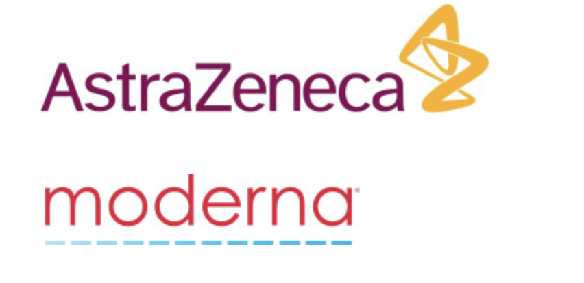 AstraZeneca and Moderna