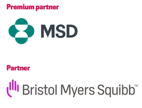 Premium partner: MSD. Partner: Bristol Myers Squibb.