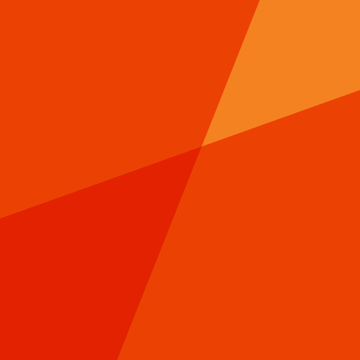 Banner Orange Triangles