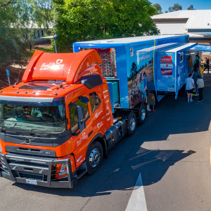 Rural Imaging Australia mobile screening truck