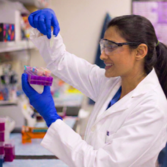 Scientist in lab - canva